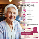 LOVILDS Cola para Próteses FirmHold — Até 15 Dias de Fixação Sem Escorregar (Somente HOJE!)🔥