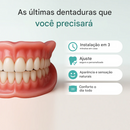 🦷 Prótese Dentária Completa Médica Yagoo™ com Forte Sucção (Somente HOJE!)🔥